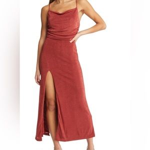 Bardot Covet Ruched Jersey Cocktail Dress